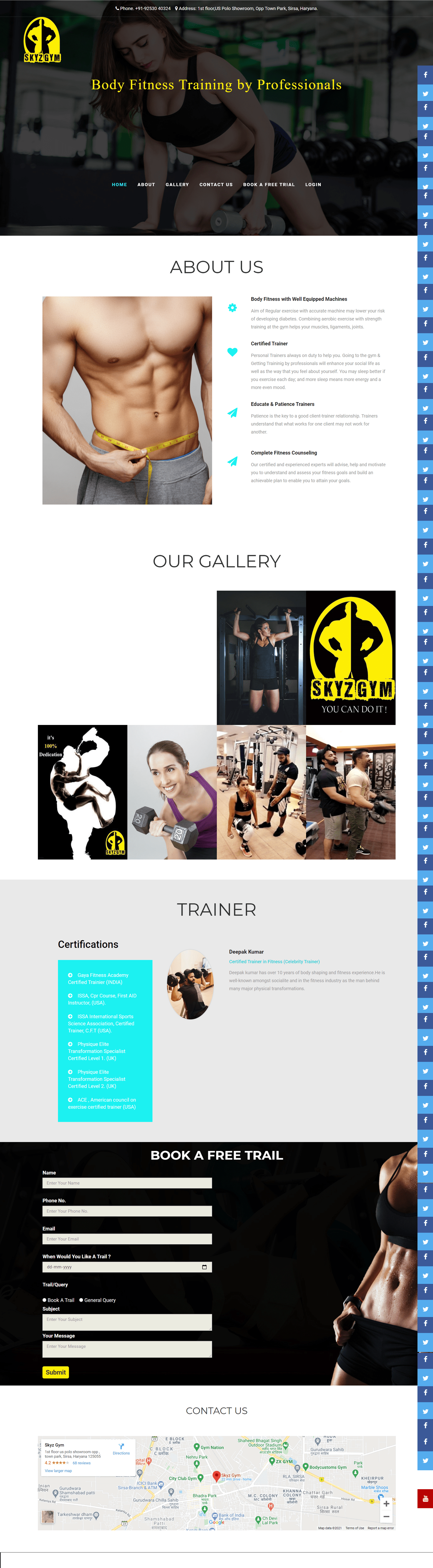 SKYZ GYM Sirsa